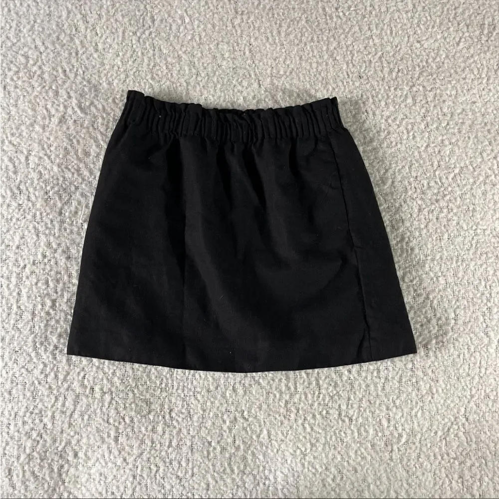 J crew size 6 wool skirt